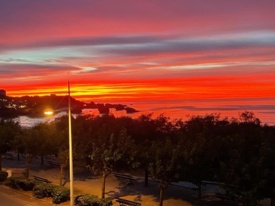 Appartement Le Sahel - Vue Imprenable Sur L'Ocean Biarritz Dış mekan fotoğraf