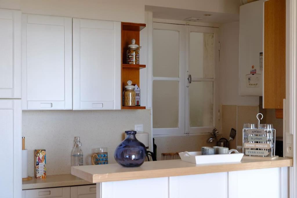Appartement Le Sahel - Vue Imprenable Sur L'Ocean Biarritz Dış mekan fotoğraf