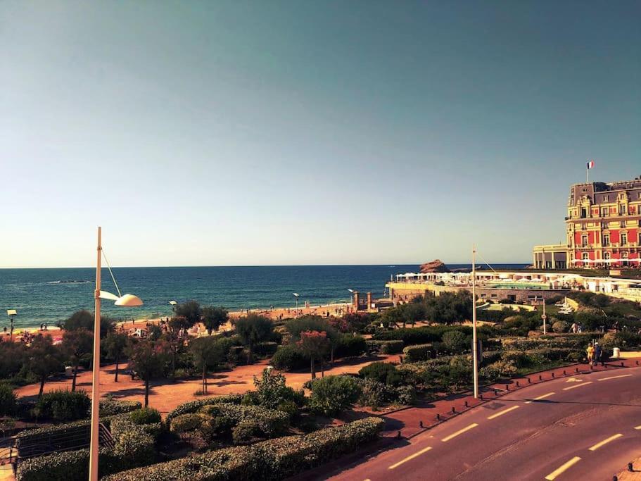 Appartement Le Sahel - Vue Imprenable Sur L'Ocean Biarritz Dış mekan fotoğraf