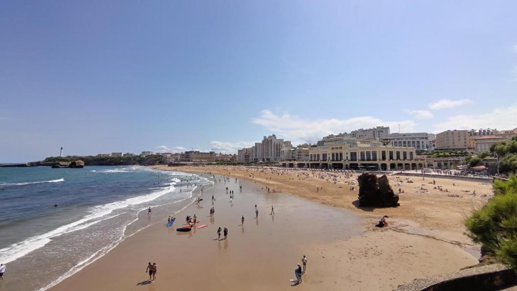 Appartement Le Sahel - Vue Imprenable Sur L'Ocean Biarritz Dış mekan fotoğraf