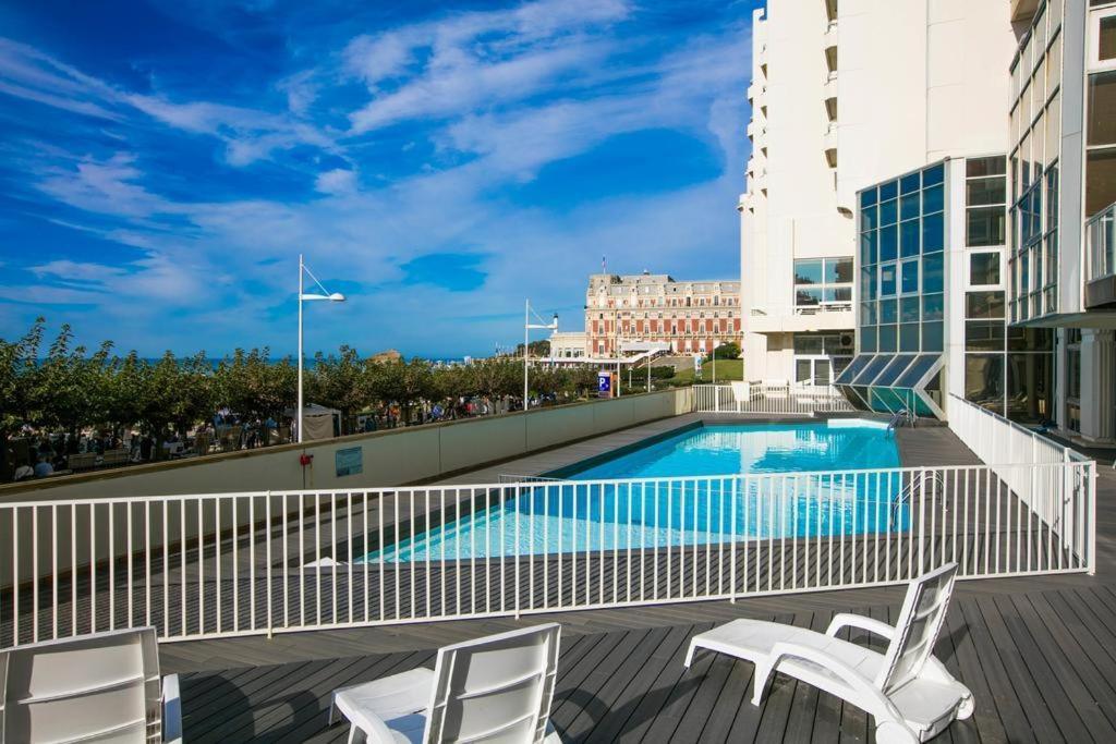 Appartement Le Sahel - Vue Imprenable Sur L'Ocean Biarritz Dış mekan fotoğraf
